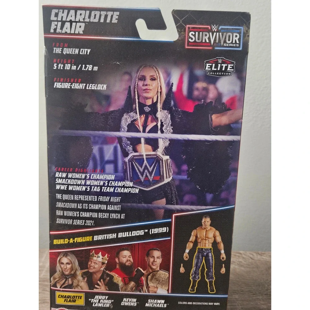 WWE Elite Collection Survivor Series Charlotte Flair Action Figure Mattel HPB30